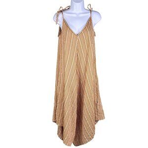 CCK Style Womens M Drop Crotch Wide Leg Harem Style Romper Sleeveless Adj Strap